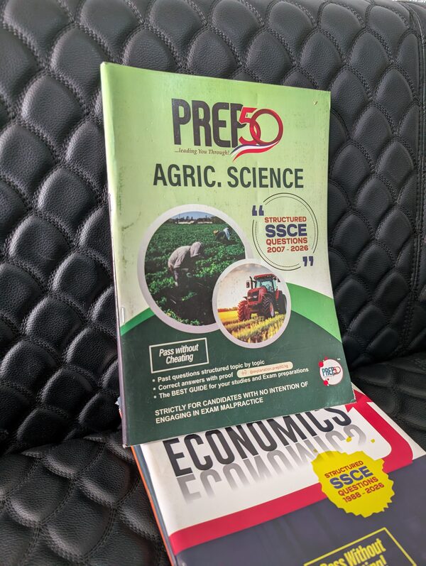 Prep50 Agricultural Science past questions, SSCE 2007 – 2026