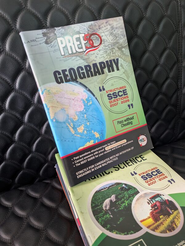 Prep50 Geography past questions, SSCE 2007 – 2026