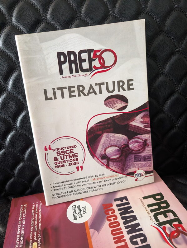 Prep50 Literature past questions, SSCE & UTME 1988 – 2026